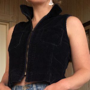 Corduroy vest